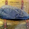 Le béret à carreaux Gurvan (couleur whiskey)