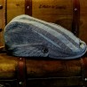 Le béret classique Eden (ligné gris)